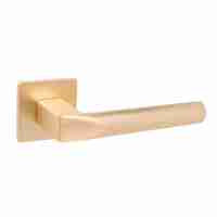 Комплект на 4 двери - Ручка Fuaro (Фуаро) раздельная K.SL52.PRIZMA (PRIZMA SL) SSG-39 сатинированное золото