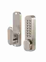 Замок Ajax (Аякс) накладной кодовый RIM-200 code SN мат.никель