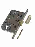 B06103.50.12.640 AGB (АГБ) Корпус врезного замка магнитный под цил. (ант.бр) MEDIANA POLARIS с отв. пл. (скин)