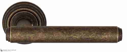 Дверная ручка Venezia "EXA" D8 античная бронза