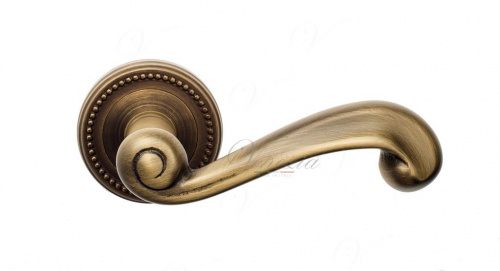 Ручка дверная межкомнатная Venezia Carnevale D3 матовая бронза