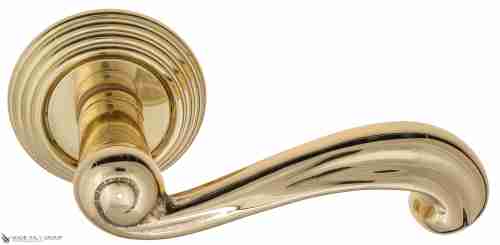 Дверная ручка Venezia "CARNEVALE" D8 полированная латунь
