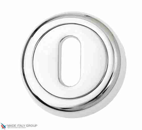 Накладка дверная под ключ буратино Venezia KEY-1 D1 полированный хром (2шт.)