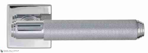 Дверная ручка Venezia "EXA ZIG" FSS полированный хром