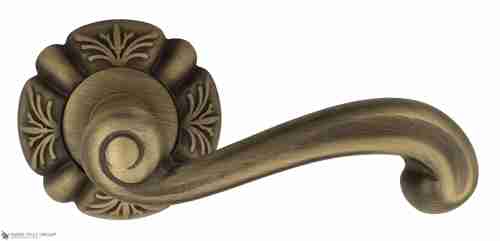 Дверная ручка Venezia "CARNEVALE" D5 матовая бронза