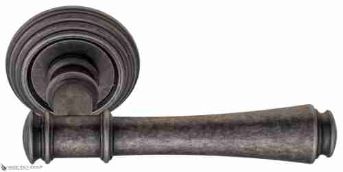 Дверная ручка Venezia "CALLISTO" D8 античное серебро