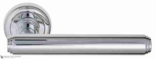 Дверная ручка Venezia "EXA" D1 полированный хром