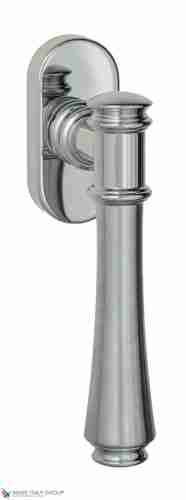 Ручка оконная Venezia "CALLISTO" FW матовый хром / полированный хром