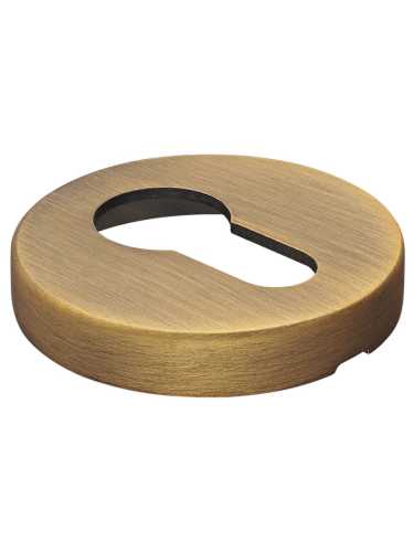 Накладка на евроцилиндр Morelli Luxury LUX-KH-R6 OBR, цвет - кофе