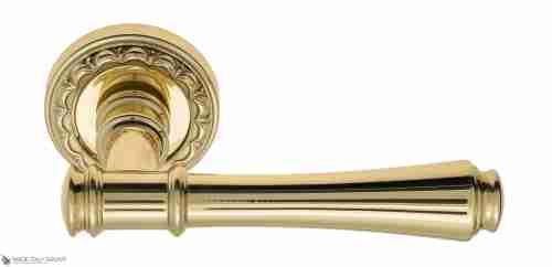 Дверная ручка Venezia "CALLISTO" D2 полированная латунь