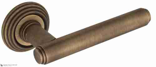 Дверная ручка Venezia "EXA" D8 матовая бронза