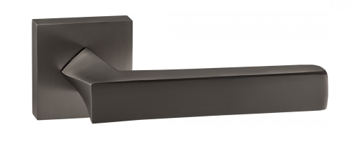 Ручки дверные RENZ INDH 302-03 MBN Равенна матовый черный никель