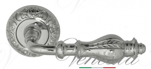 Ручка дверная межкомнатная Venezia Gifestion D4 полированный хром