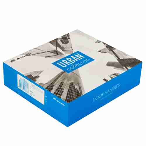 Комплект на 6 дверей - Ручки дверные межкомнатные Armadillo STONE UCS СР-8 хром