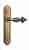 Дверная ручка Venezia "LUCRECIA" на планке PL98 матовая бронза