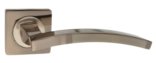 Ручки дверные PUERTO INAL 520-02 BN/SN черный никель/никель матовый