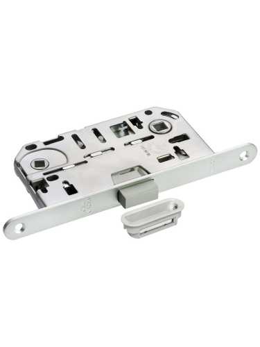 Защелка межкомнатная Morelli Luxury IM WC SC магнитная, сантехническая с ответной планкой, цвет мат. хром