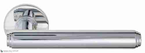 Дверная ручка Venezia "EXA" FSR полированный хром