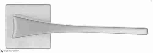 Дверная ручка на квадратном основании Fratelli Cattini "OSSIS" 8FS-CS матовый хром