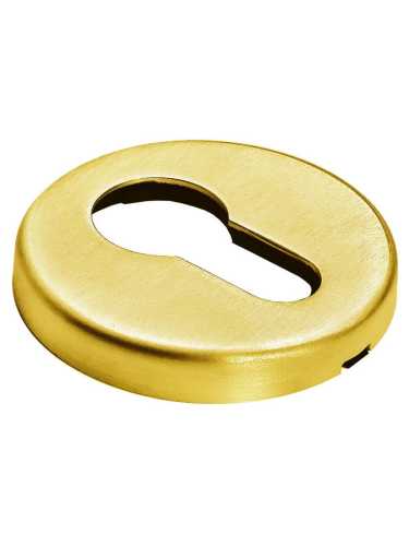 Накладка на евроцилиндр Morelli Luxury LUX-KH-R5 OSA, цвет - матовое золото