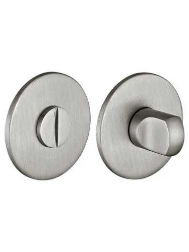 Завертка сантехническая Morelli Luxury LUX-WC-R1 SSB на круглой розетке цвет хром