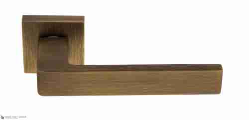 Дверная ручка Venezia Unique "BIBLO" матовая бронза