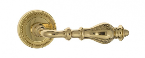 Ручка дверная межкомнатная Venezia Gifestion D3 полированная латунь
