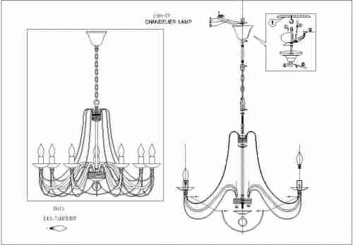 Подвесная люстра F-Promo Chateau 2164-7P