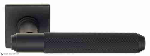 Дверная ручка Venezia "EXA ZIG" FSS черный