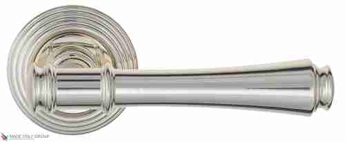 Дверная ручка Venezia "CALLISTO" D8 натуральное серебро