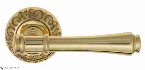 Дверная ручка Venezia "CALLISTO" D4 полированная латунь