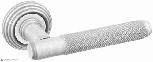 Дверная ручка Venezia "EXA ZIG" D8 матовый хром