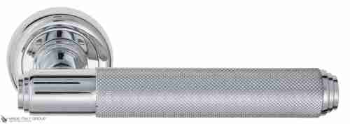 Дверная ручка Venezia "EXA ZIG" D1 полированный хром