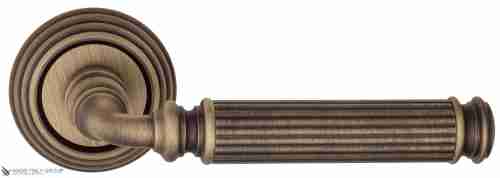 Дверная ручка Venezia "MOSCA" D8 матовая бронза