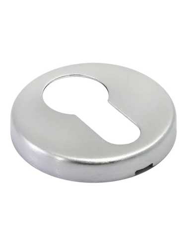 Накладка на евроцилиндр Morelli Luxury LUX-KH-R3-E CSA круглая, цвет матовый хром