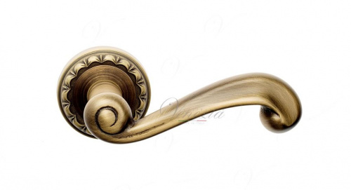 Ручка дверная межкомнатная Venezia Carnevale D2 матовая бронза