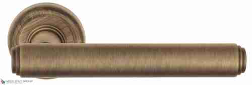 Дверная ручка Venezia "EXA" D1 матовая бронза