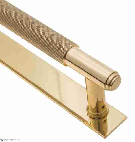 Ручка скоба Venezia "EXA ZIG PL-Y" 340мм (290мм) полированная латунь