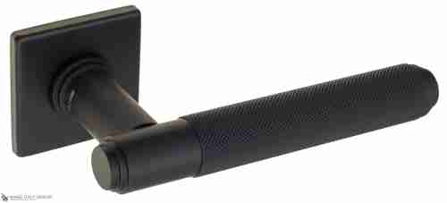 Дверная ручка Venezia "EXA ZIG" FSS черный