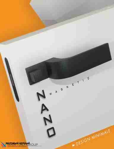 Дверная ручка на прямоугольном основании Fratelli Cattini "NM-368" 4-BI матовый белый