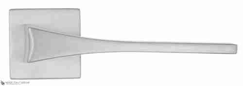 Дверная ручка на квадратном основании Fratelli Cattini "OSSIS" 8FS-CS матовый хром