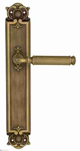 Дверная ручка Venezia "MOSCA" на планке PL97 матовая бронза