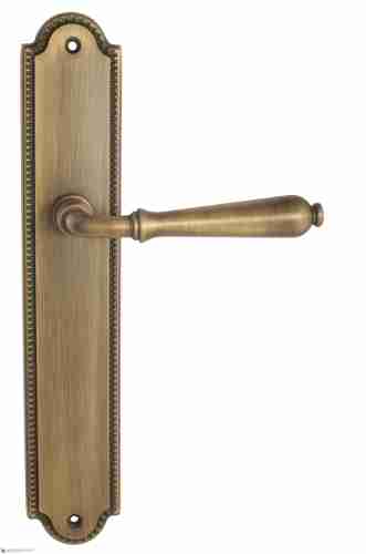 Дверная ручка Venezia "CLASSIC" на планке PL98 матовая бронза