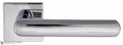 Дверная ручка на квадратном основании Fratelli Cattini "NEVADA" 8FS-CR полированный хром