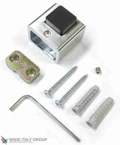 Упор дверной напольный COLOMBO LC112-CM матовый хром