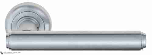 Дверная ручка Venezia "EXA" D1 матовый хром