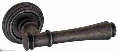 Дверная ручка Venezia "CALLISTO" D8 античное серебро