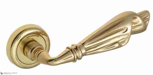 Дверная ручка Venezia "OPERA" D1 полированная латунь