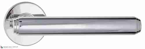 Дверная ручка Venezia "EXA" FSR полированный хром