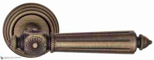 Дверная ручка Venezia "CASTELLO" D8 матовая бронза